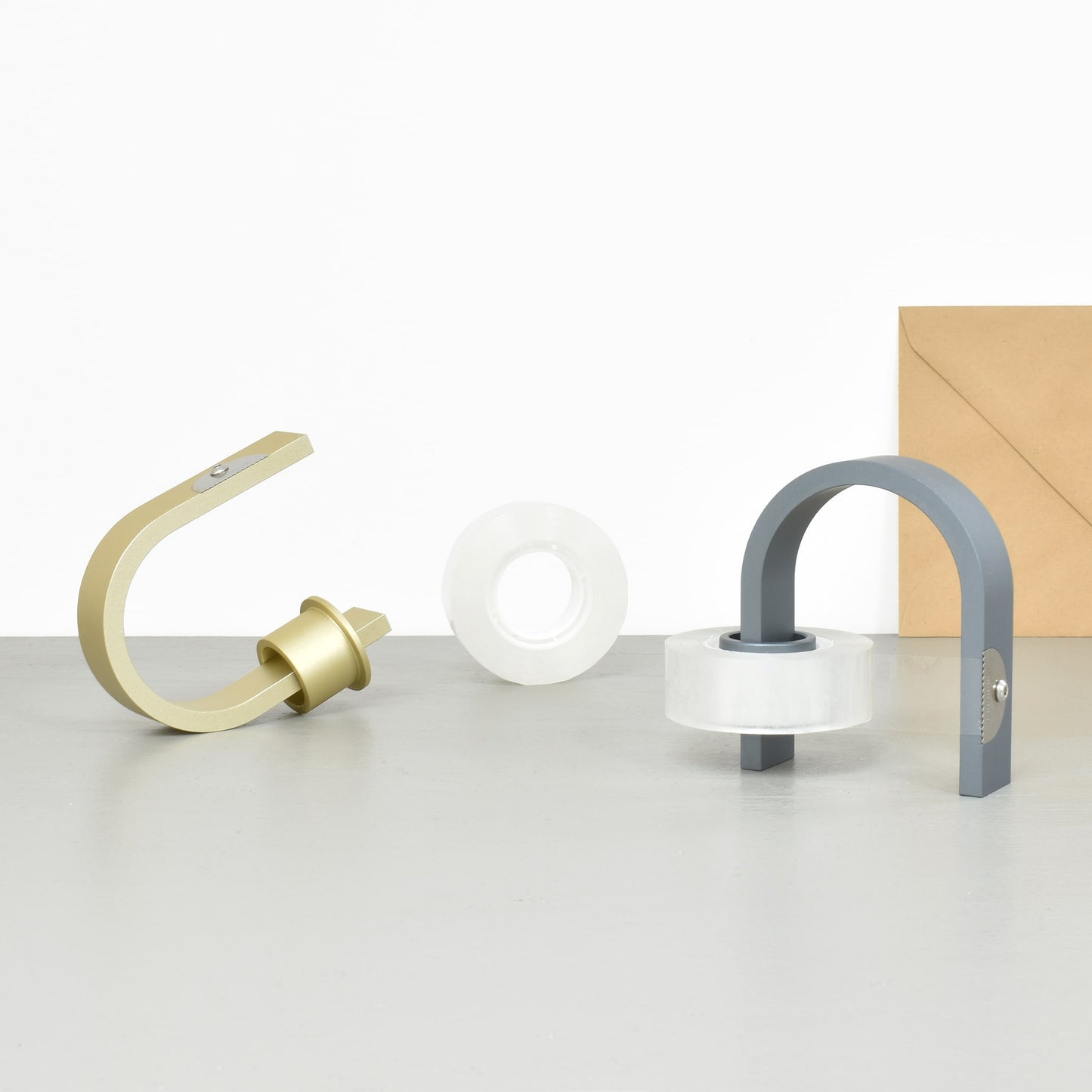 Gold tape dispenser. Elegant minimal tape dispenser.