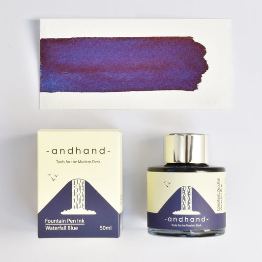 Fountain Pen Ink - Waterfall Blue
