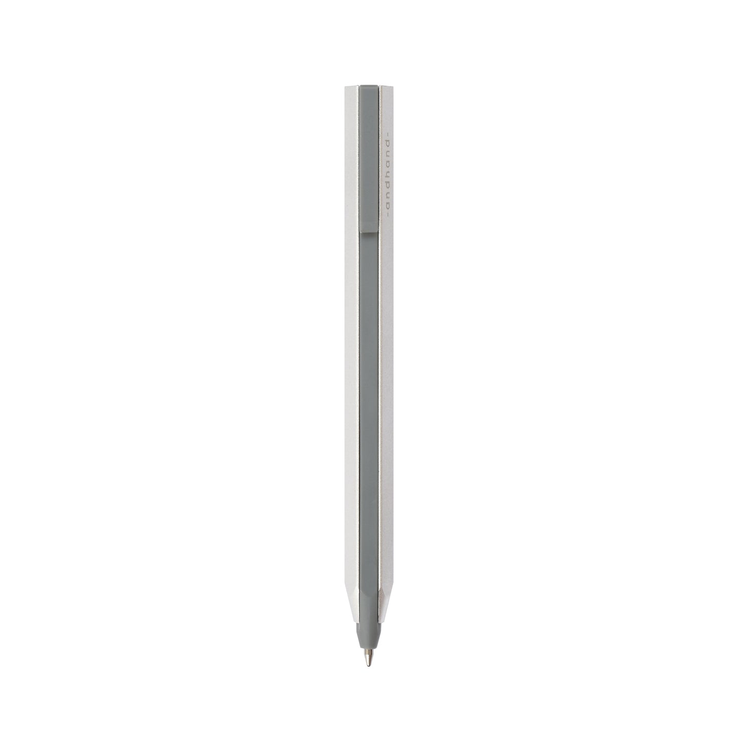 Core retractable pen is elegantly minimal in design and has been crafted from a durable palette of materials. Unique retracting mechanism and stylish silver finish.